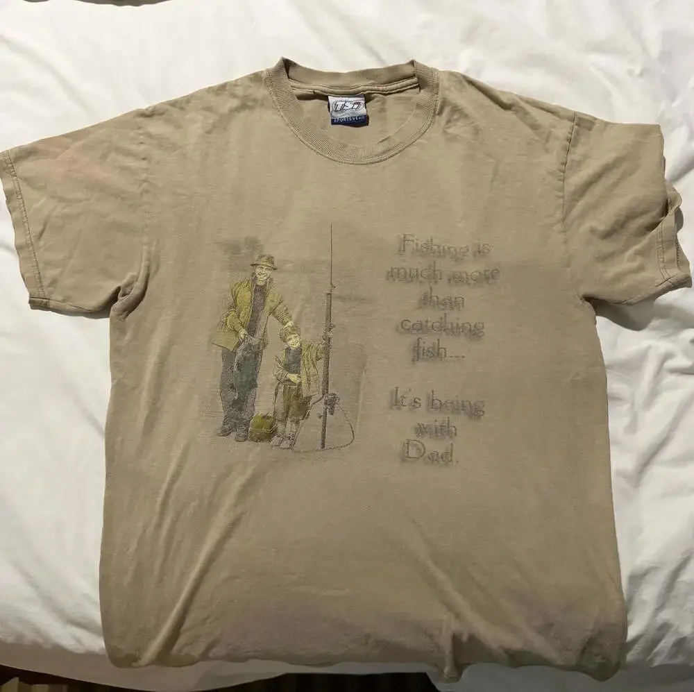 TSI Sportswear Fishing With Dad Graphic T-Shirt